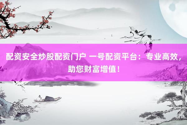 配资安全炒股配资门户 一号配资平台：专业高效，助您财富增值！